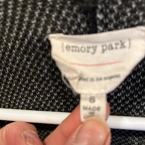 Emory park heavy poncho sweater with arm holes - Picture 2 of 6
